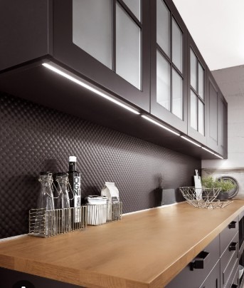 Spot led sous meuble de cuisine