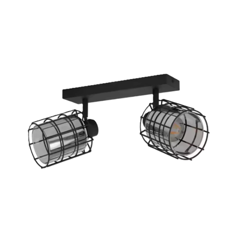 Réglette spot orientable noir