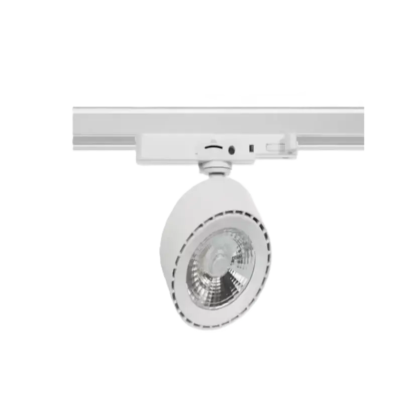 Spot LED Rail Triphasé 20W Blanc CRI90