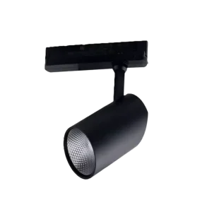 Spot sur rail triphasé LED 13W Noir Chaud