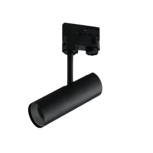 Spot sur rail triphasé LED 7W 3000K Noir Rocket Eco-Light