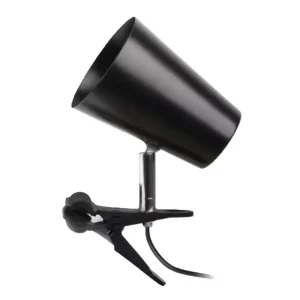 Spot Pince Euluna - Lampe à pince noire mate