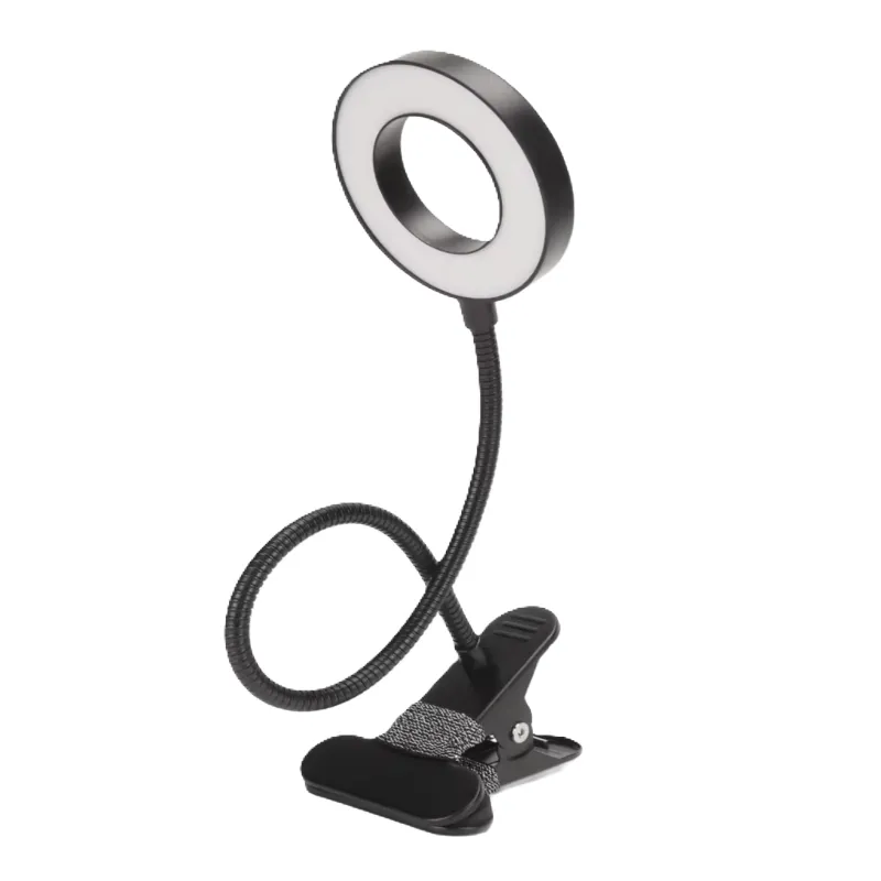 Spot Pince LED Noir Flexible