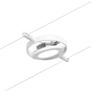 Spot LED sur câble Extensible 4.5W 3000K Blanc dépoli