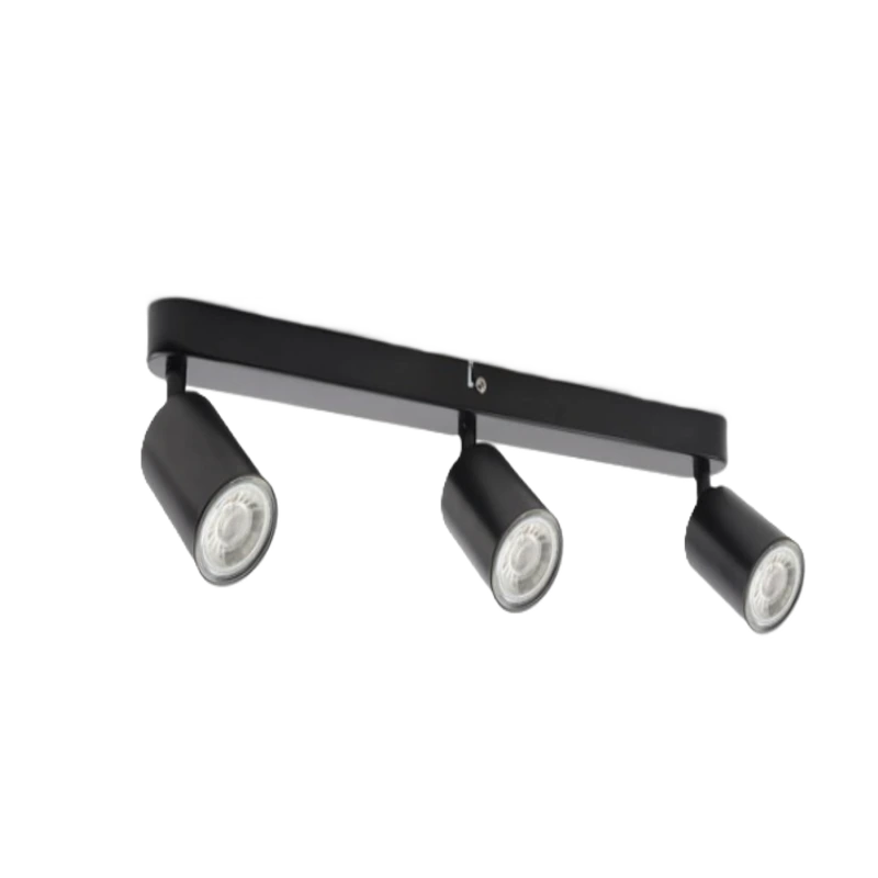 3 spots led cuisine noir