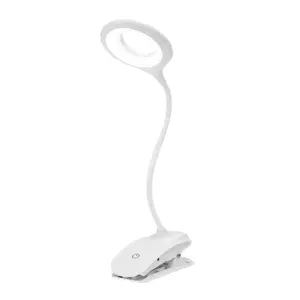 Spot Pince LED Blanc Lampe de bureau et de lecture