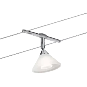 Spot sur câble Colmar Chrome